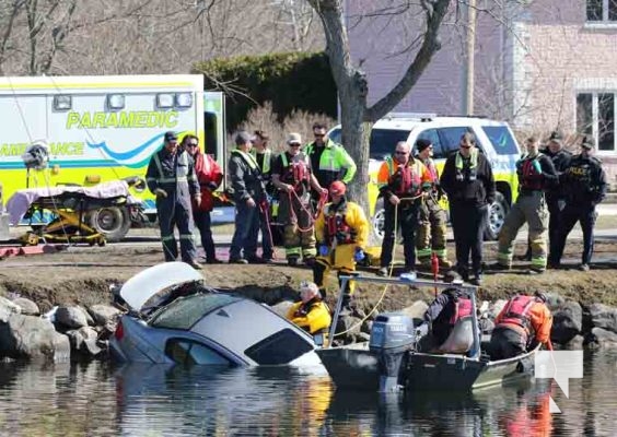 Vehicle Found In Trent Canal Campbellford March 24, 2024 1426