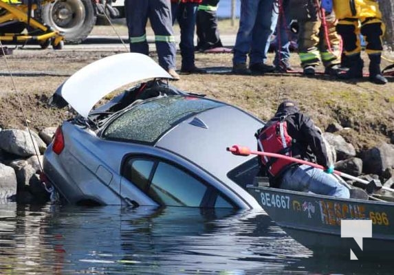 Vehicle Found In Trent Canal Campbellford March 24, 2024 1427