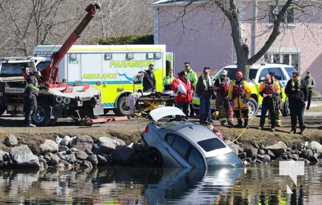 Vehicle Found In Trent Canal Campbellford March 24, 2024 1428