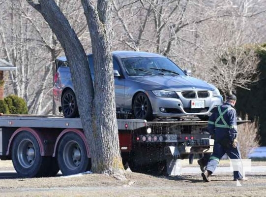 Vehicle Found In Trent Canal Campbellford March 24, 2024 1432