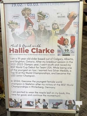 World Champion Hallie Clarke Homecoming Brighton March 9, 2024 1033