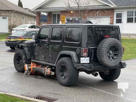 Motorcycle Jeep Collide in Port Hope April 18, 2024 2103