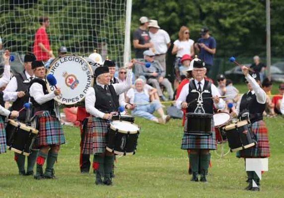 Cobourg Legion Pipes and Drums RCMP Musical Ride June 22, 202480