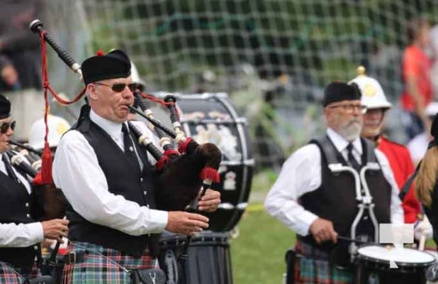 Cobourg Legion Pipes and Drums RCMP Musical Ride June 22, 202481