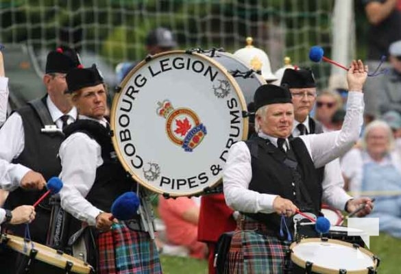 Cobourg Legion Pipes and Drums RCMP Musical Ride June 22, 202482