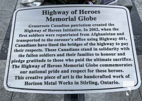 Highway of Heroes Globe Big Apple July 21, 20241174