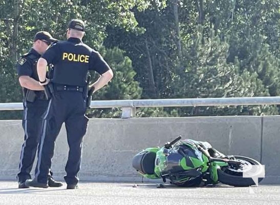 Motorcycle MVC Cty 28 Port Hope July 21, 20241155