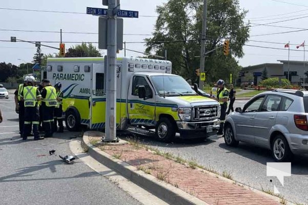 Ambulance Involved in Three Vehicle Collision Cobourg August 15, 2024 1856