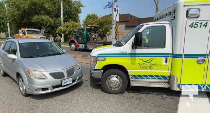 Ambulance Involved in Three Vehicle Collision Cobourg August 15, 2024 1860