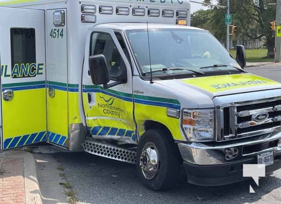 Ambulance Involved in Three Vehicle Collision Cobourg August 15, 2024 1862