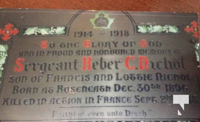 Bronze Plaque to be replicated