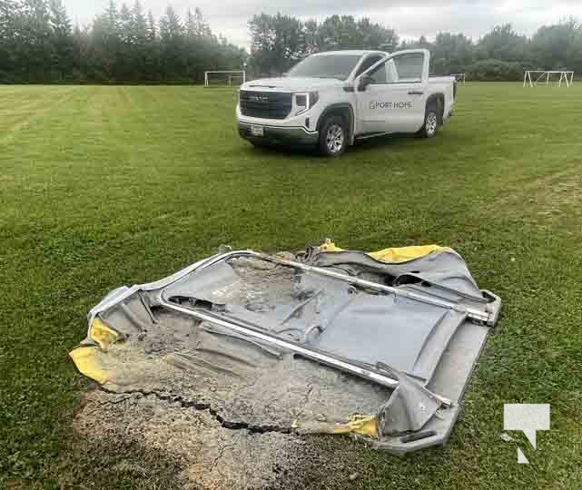 Video - Another Porta-Potty Set Ablaze in Port Hope - Today's ...