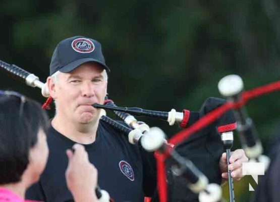 Cobourg Legion Pipes and Drums Piping Down the Sun September 1, 2024 0201