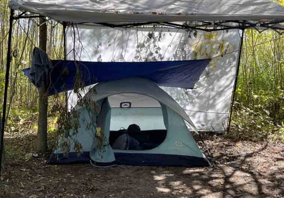 Encampment West Pier Cobourg September 30, 2024 1621