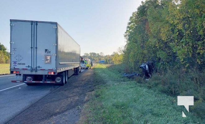 Eastbound 401 Collision Brighton October 4, 2024 1689