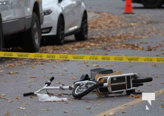 Ebike Scooter Pickup Collision Colborne October31, 2024 2427