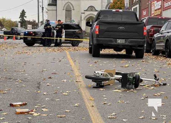 Ebike Scooter Pickup Collision Colborne October31, 2024 2436