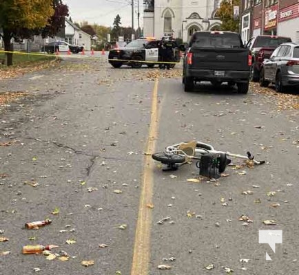 Ebike Scooter Pickup Collision Colborne October31, 2024 2439