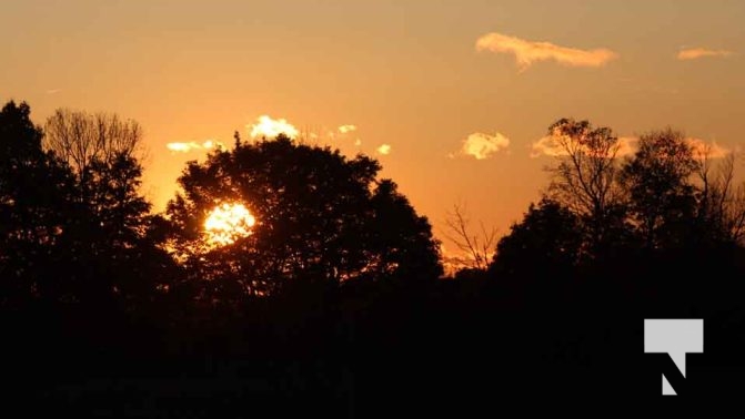 Fall Sunset Alnwick Haldimand Cobourg October 26, 2024 2305