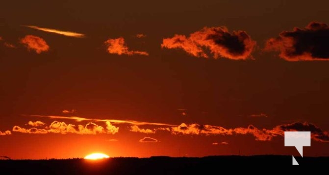 Fall Sunset Alnwick Haldimand Cobourg October 26, 2024 2311