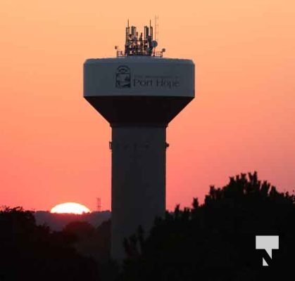 Sunset Water Tower Highway 401 Port Hope October 20, 2024 2170