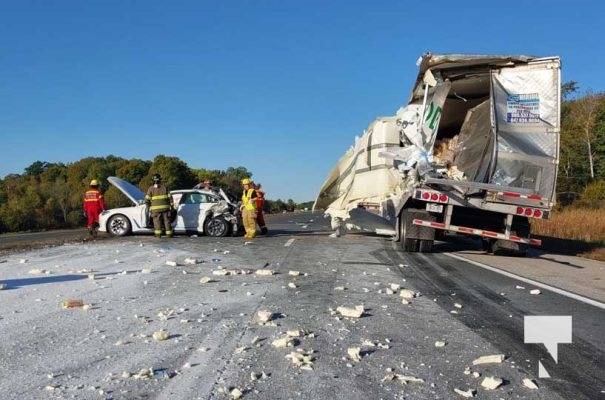 Westbound 401 Collision Brighton October 4, 2024 1665