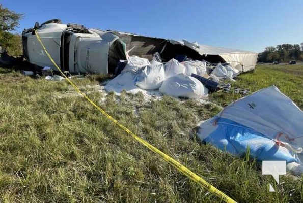 Westbound 401 Collision Brighton October 4, 2024 1670