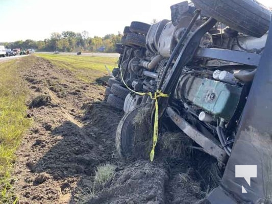 Westbound 401 Collision Brighton October 4, 2024 1672