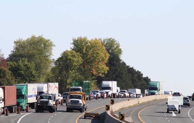 Westbound 401 Rerouted Collision Brighton October 4, 2024 1687