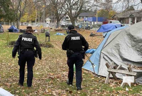 Brookside Encampment Cobourg November 8, 2024 2630