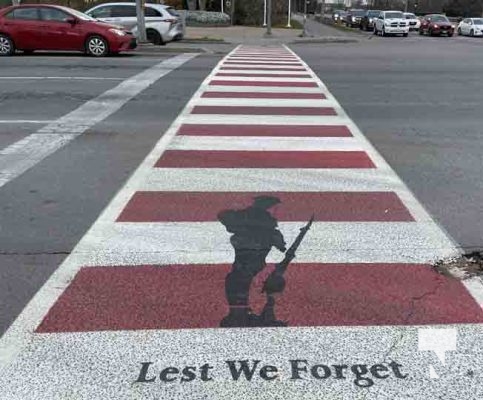 Remembrance Crosswalk Belleville November 6, 2024 2552