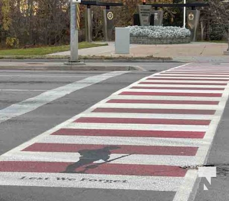 Remembrance Crosswalk Belleville November 6, 2024 2553