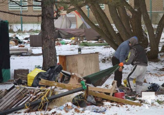 Cleanup Brookside Encampment December 5, 2024 3622