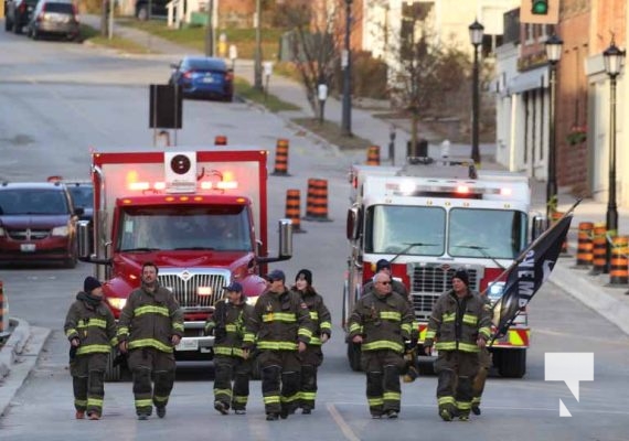 Firefighters Walk Across Northumberland County November 30, 2024 3472