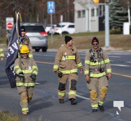 Firefighters Walk Across Northumberland County November 30, 2024 3480