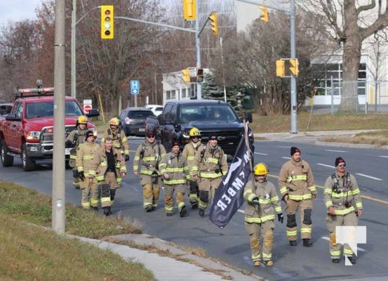 Firefighters Walk Across Northumberland County November 30, 2024 3481