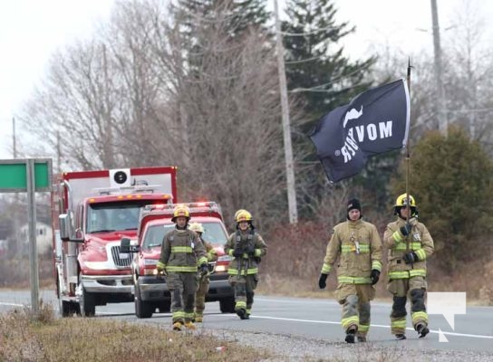 Firefighters Walk Across Northumberland County November 30, 2024 3493