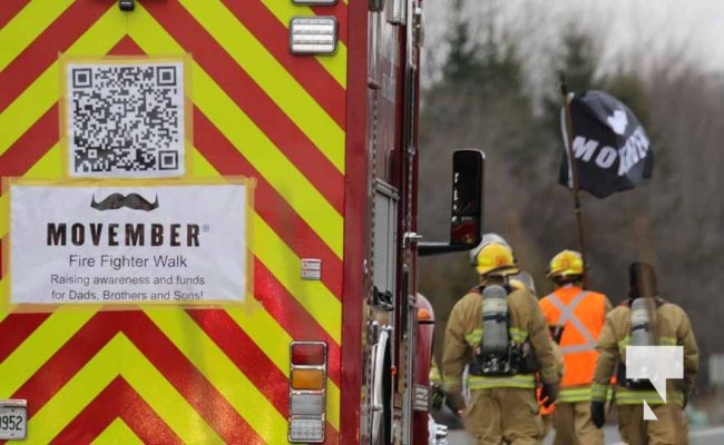 Firefighters Walk Across Northumberland County November 30, 2024 3500