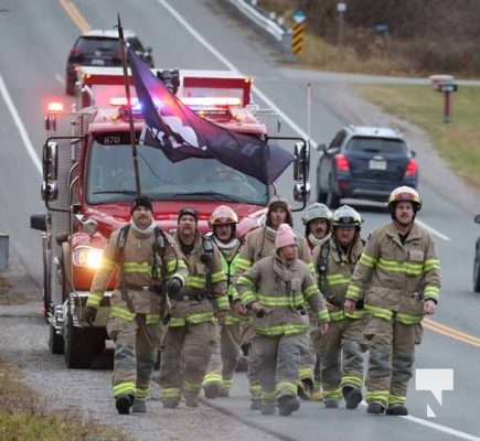 Firefighters Walk Across Northumberland County November 30, 2024 3501