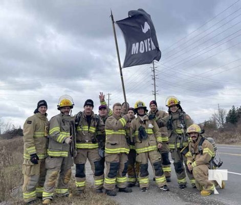 Firefighters Walk Across Northumberland County November 30, 2024 3508