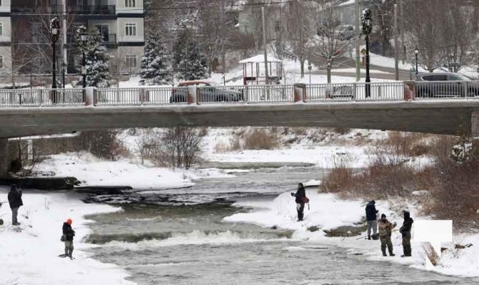 Fishing Ganraska River December 26, 2024 4029