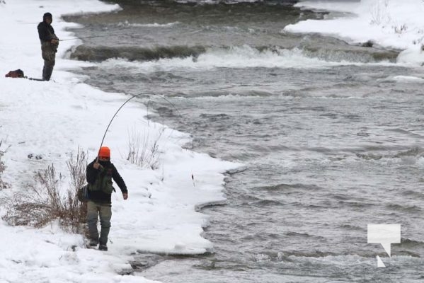 Fishing Ganraska River December 26, 2024 4035