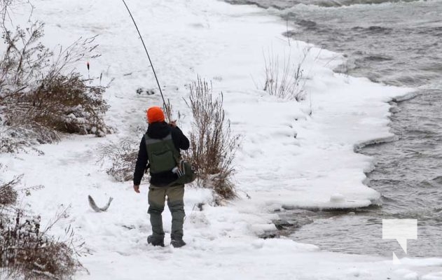 Fishing Ganraska River December 26, 2024 4036