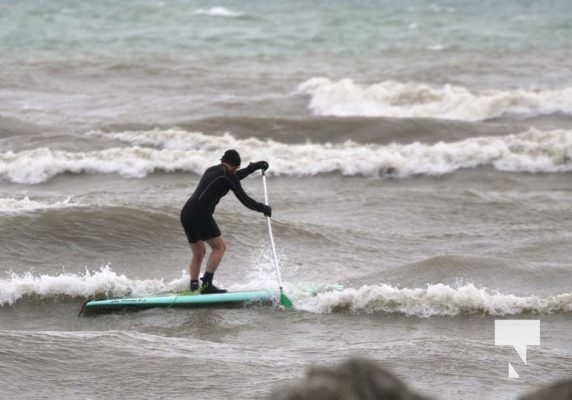 High Winds of Lake Ontario Cobourg Surfing December 30, 2024 4153