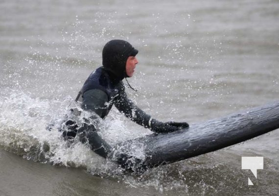 High Winds of Lake Ontario Cobourg Surfing December 30, 2024 4154