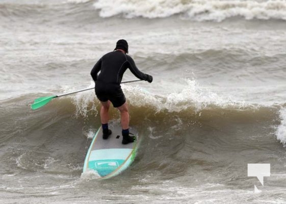 High Winds of Lake Ontario Cobourg Surfing December 30, 2024 4157