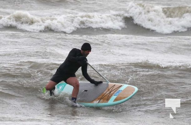 High Winds of Lake Ontario Cobourg Surfing December 30, 2024 4159