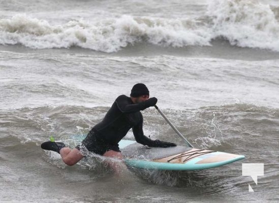 High Winds of Lake Ontario Cobourg Surfing December 30, 2024 4160