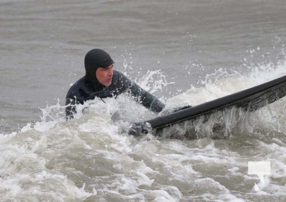 High Winds of Lake Ontario Cobourg Surfing December 30, 2024 4161