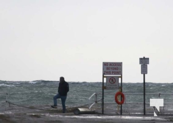 High Winds of Lake Ontario Cobourg Surfing December 30, 2024 4167